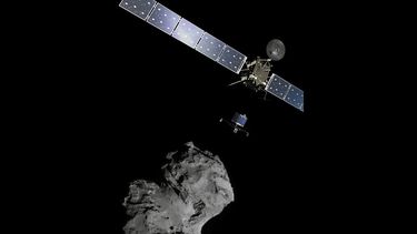 Se trata de la primera vez en la historia que una aeronave aterriza en un cometa