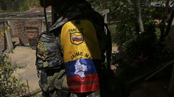 Imagen referencial disidente de las FARC, en Colombia.