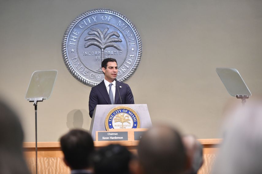 Alcalde de Miami, Francis Suárez.