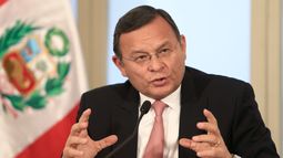 Néstor Popolizio, canciller peruano.