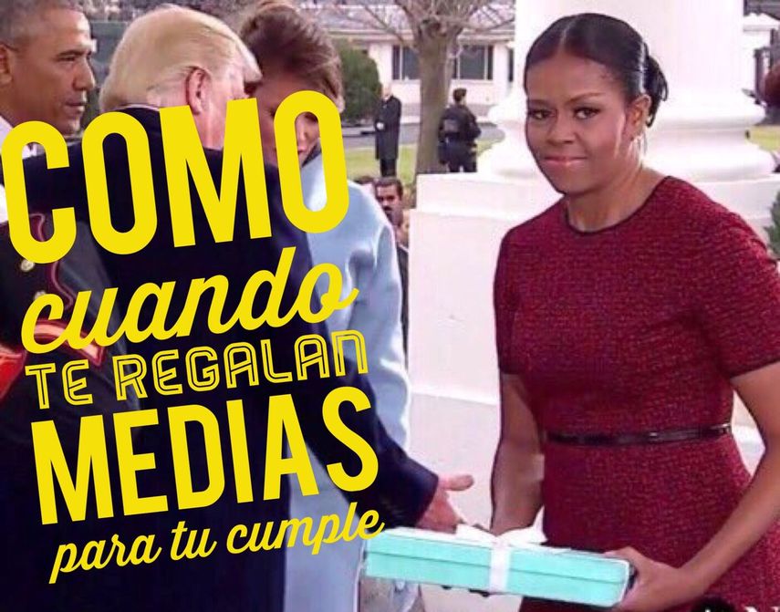 Meme de Michelle Obama, exprimera dama de EEUU.&nbsp;