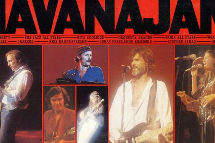 Carátula del disco grabado durante Havana Jam 79. (14ymedio)