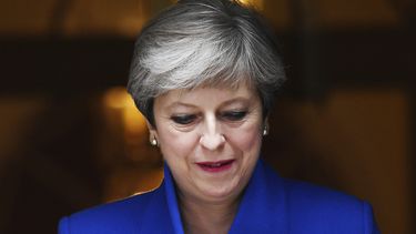 La primera ministra británica.