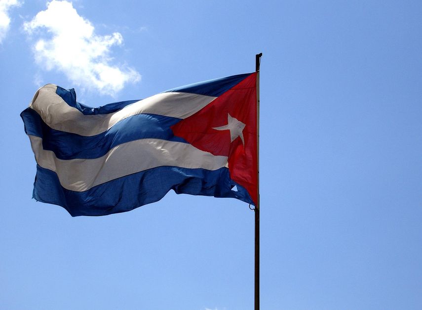Bandera de Cuba.&nbsp;