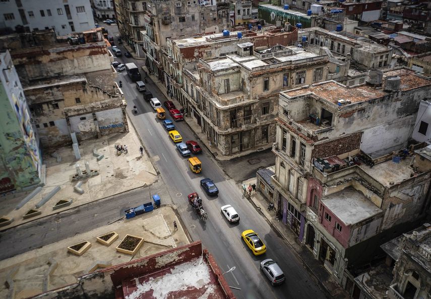 Vista de la calle San Lázaro en La Habana, Cuba, el martes 21 de marzo de 2023.&nbsp;