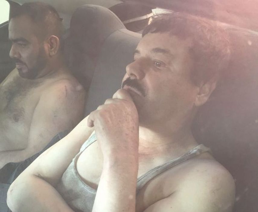 El narcotraficante Joaquín El Chapo Guzmán, líder del cártel de Sinaloa (ARCHIVO) 