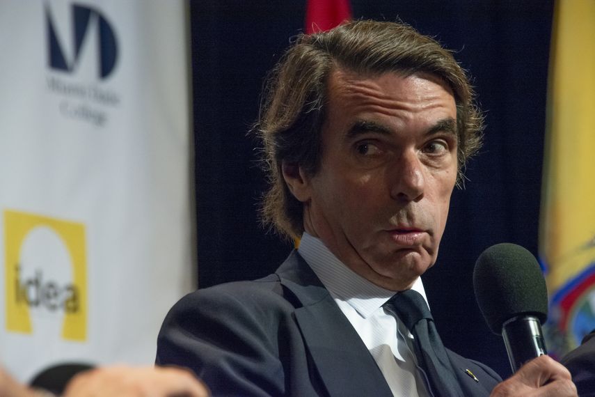 José María Aznar, expresidente del Gobierno español.