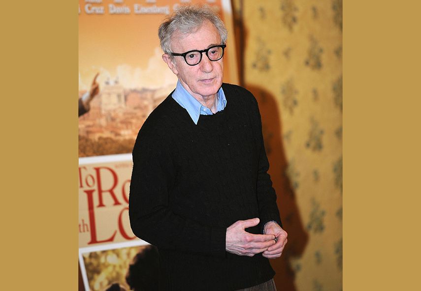 El director de cine estadounidense posa para la prensa durante la presentación de la película To Rome With Love. (EFE)
