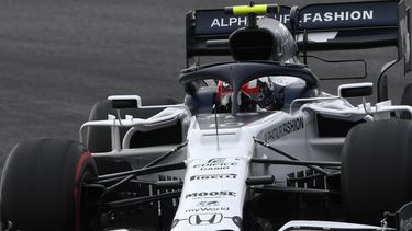 El piloto de AlphaTauri Pierre Gasly durante el Gran Premio de Portugal de Fórmula en el circuito de Algarve en Portimao, el domingo 25 de octubre de 2020