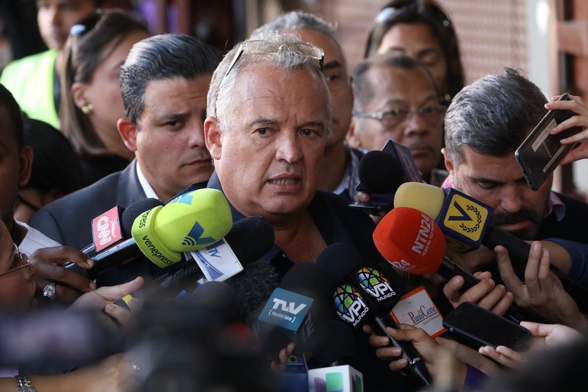 Joel García, abogado de Roberto Marrero, el jefe de despacho del presidente encargado de Venezuela, Juan Guaidó,