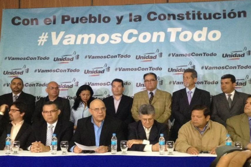 La MUD dirigirá toda su maquinaria social y política a organizar amplias movilizaciones en el ámbito nacional e internacional a favor del revocatorio