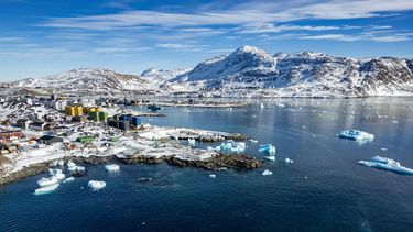 Imagen de Nuuk, Groenlandia.