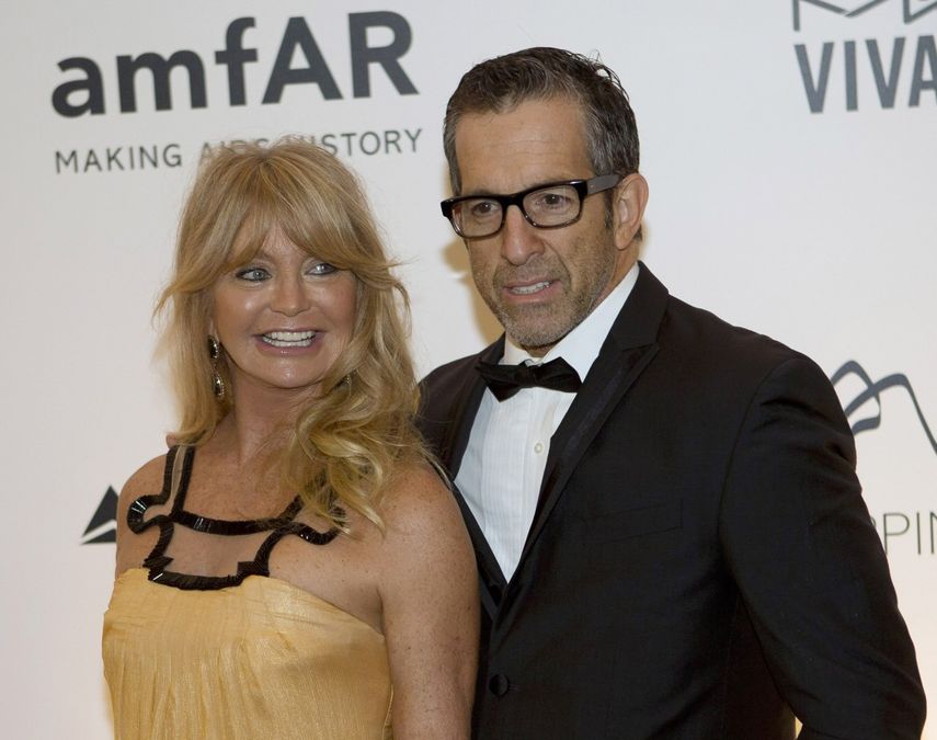 Goldie Hawn y Kenneth Cole. (AP)