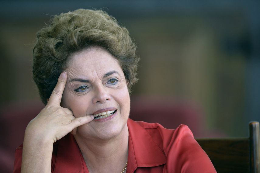 La expresidenta de Brasil, Dilma Rousseff. 