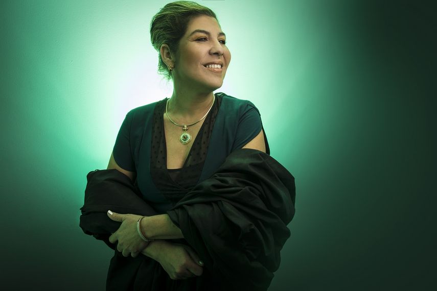 La cantante Idania Álvarez.&nbsp;