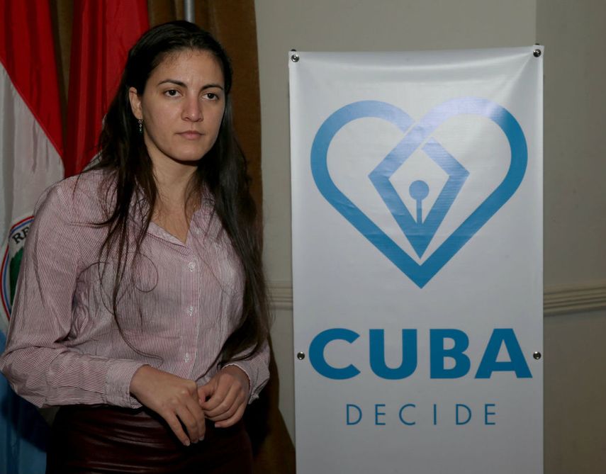 Disidente cubana Rosa María Payá.