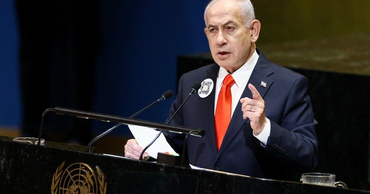 Netanyahu le habla a los rehenes desde la ONU: “Los traeremos de vuelta a casa”