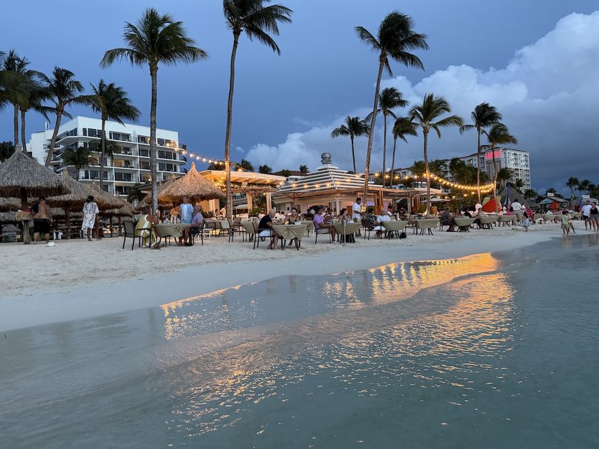 Una de las playas de Aruba.&nbsp;