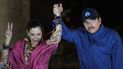 Daniel Ortega y su esposa Rosario Murillo. Daniel Ortega y su esposa Rosario Murillo.