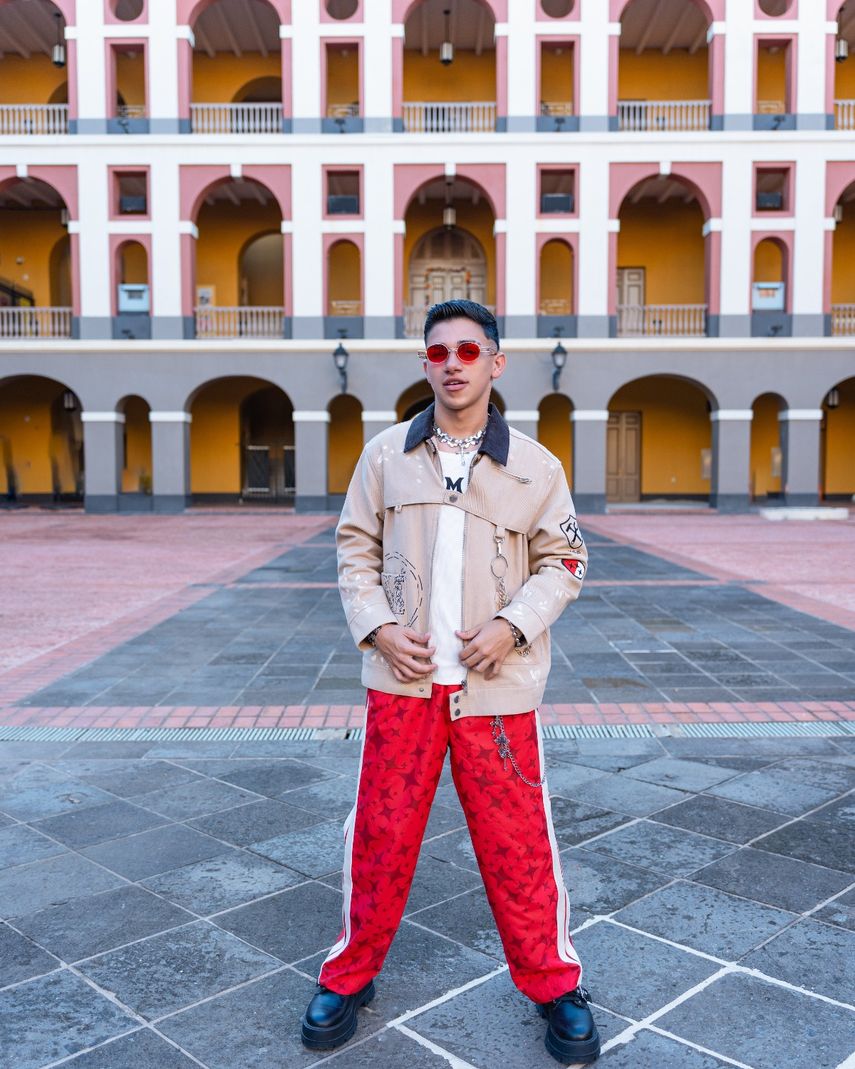 El cantante Luis Vásquez.&nbsp;