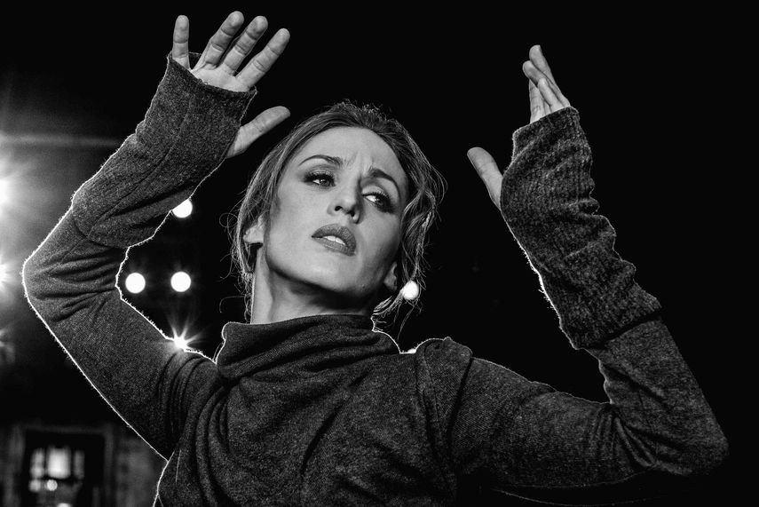 Siudy Garrido, una bailaora apasionada.