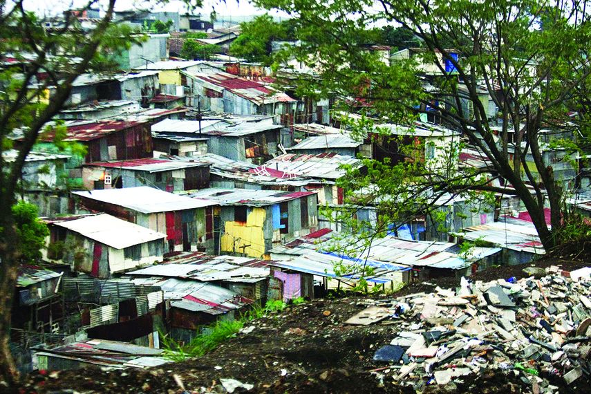 Aspecto general del barrio Lomas de Pavas, en San José, la capital de Costa Rica. (EFE)