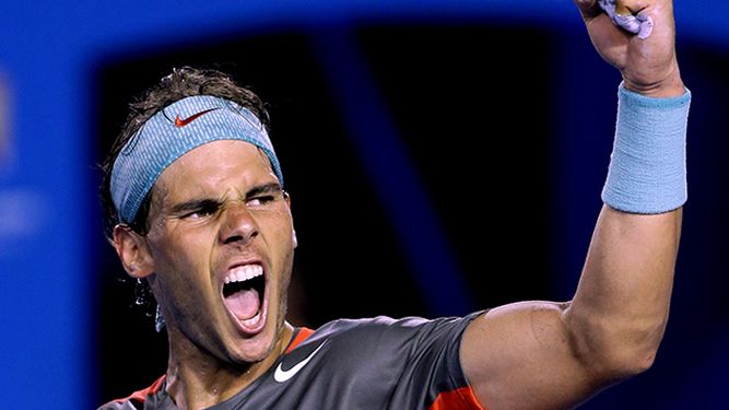 Rafael Nadal, el tenista español podría ocupar el segundo lugar, después de Pete Sampras en la lista de ganadores del Grand Slam. (AP)