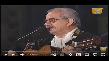 El cantautor chileno Tito Fernández.