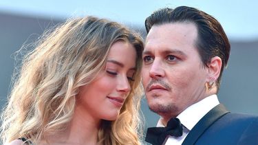 El actor estadounidense Johnny Depp y su exesposa Amber Heard.