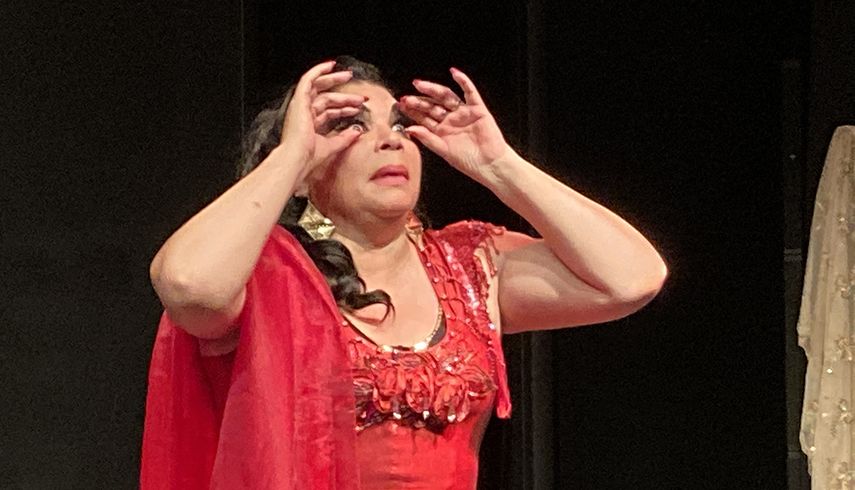 la actriz María Teresa Pina protagoniza La gran tirana.