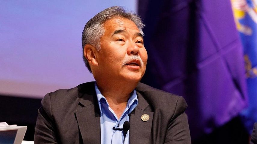 David Ige, gobernador del estado de Hawaii, EEUU.