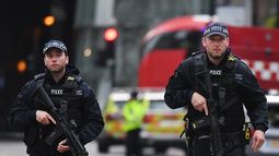 La policía londinense se matiene vigilante ante los más recientes ataques terroristas.&nbsp;