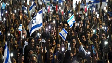Manifestación en apoyo a Israel en Buenos Aires, Argentina en octubre 2023&nbsp;