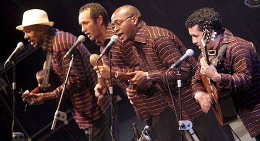 Los integrantes del Septeto Santiaguero. (EFE).