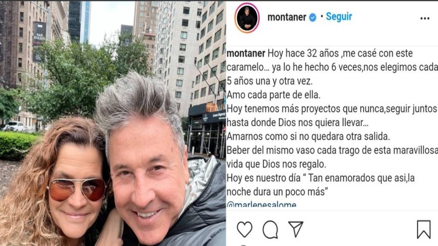 Ricardo Montaner y Marlene Rodríguez