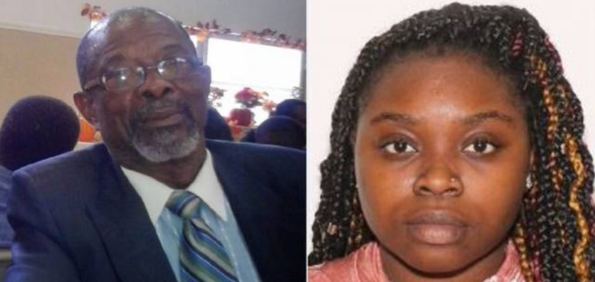 Roosevelt Bernard, de 58 años y su hija Martine, muertos de manera sospechosa.