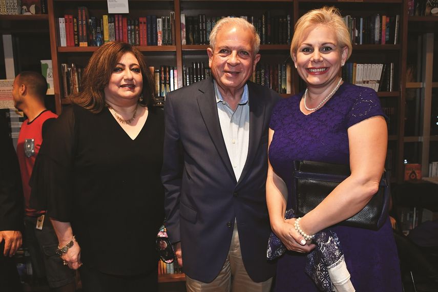 Lilian Gandara, Tomás y Ana Cristina Regalado.&nbsp;