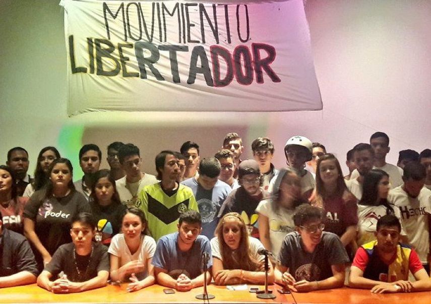 El Movimiento Libertador está conformado por siete universidades públicas y privadas, por los colegios de ingenieros, abogados y periodistas del país