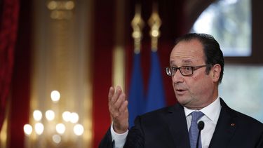 El presidente de Francia, Francois&nbsp;Hollande