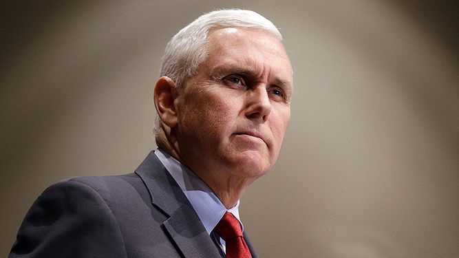 El vicepresidente de EEUU, Mike Pence.