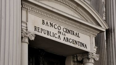Vista del Banco Central de Argentina.
