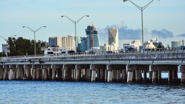 El puente Bear Cut fue construido en 1944.