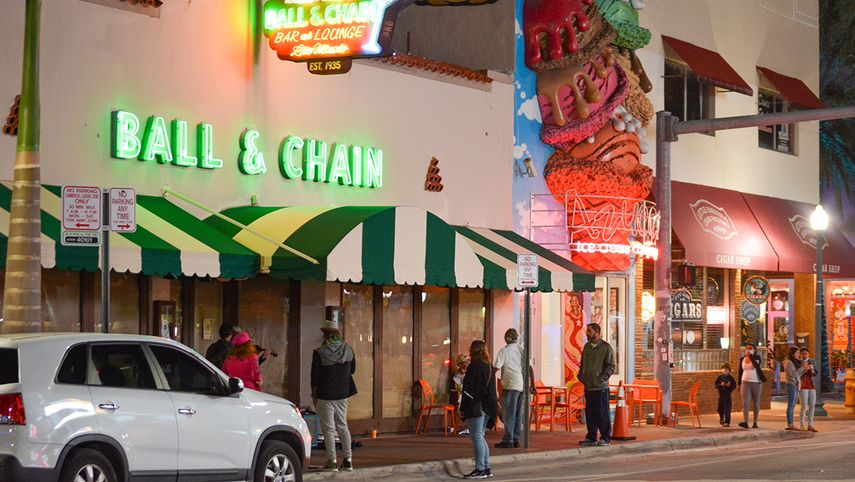 Ball and Chain, un restaurante-bar de la Calle Ocho.