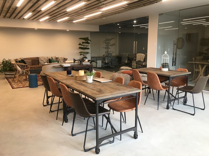 Un lugar de trabajo construido a voluntad de sus miembros. &nbsp;