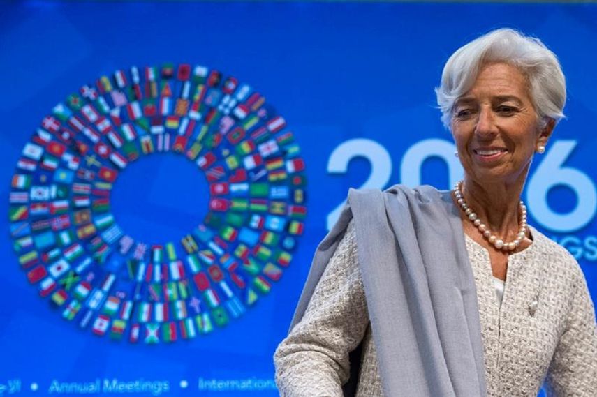 Christine Lagarde, directora gerente del FMI