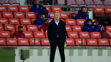 El entrenador holand&eacute;s de Barcelona, Ronald Koeman, durante el partido de f&uacute;tbol de la Liga espa&ntilde;ola.&nbsp;