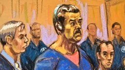 Nicolás Maduro en la audiencia del tribunal de Nueva York el 5 de enero. Nicolás Maduro en la audiencia del tribunal de Nueva York el 5 de enero.