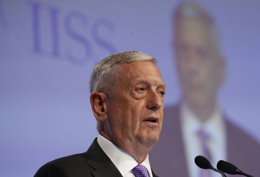 &nbsp;James&nbsp;Mattis, secretario de Defensa de Estados Unidos.&nbsp;