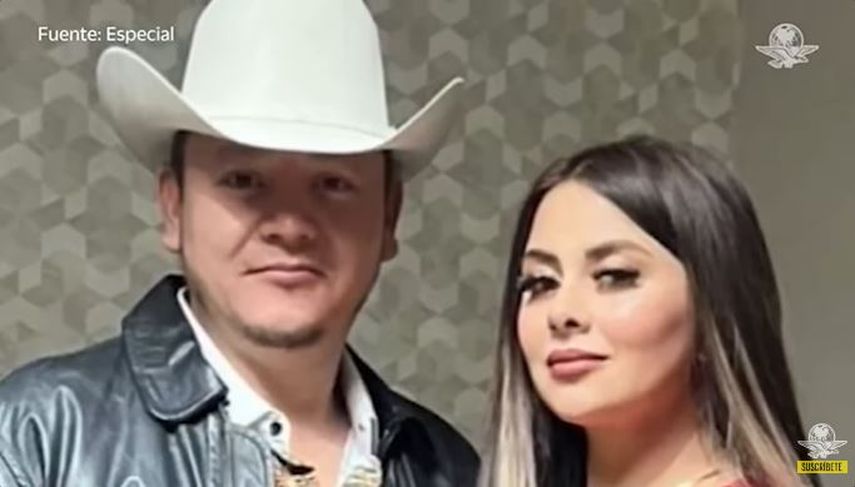 El cantante mexicano Kevin Hernández y su esposa Marisela Sandoval.&nbsp;