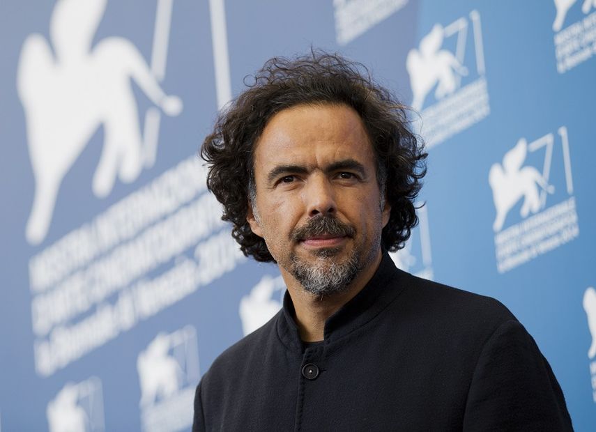 González Iñárritu posa durante el estreno de la película Birdman. (AP)